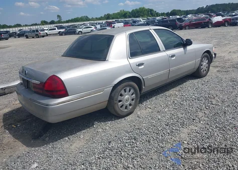 2004 Mercury Grand Marquis Ls из США, поврежденный, VIN 2MHFM75W84X658355